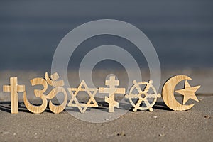 Religion and spirituality. Religious symbols