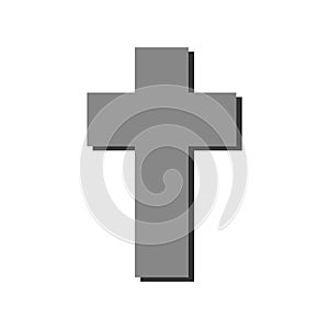 religion symbol, Catholicism icon. Element of religion symbol illustration. photo