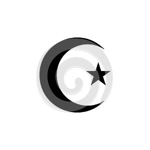 Religion symbol, Islam icon. Element of religion symbol illustration. Signs and symbols icon can be used for web, logo, mobile app photo