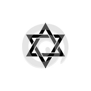 Religion symbol, Judaism icon. Element of religion symbol illustration. Signs and symbols icon can be used for web, logo, mobile