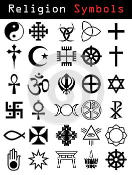 Religion symbols