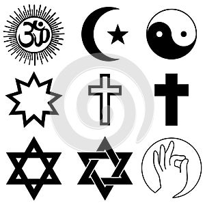 Religion symbols