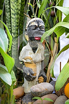 Religious altar of Umbanda, religion of African origin