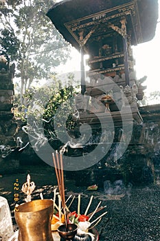 Religious ceremonies are held regularly in Bali