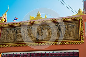 The religious complex the city of Nakhon Ratchasima. Thailand.