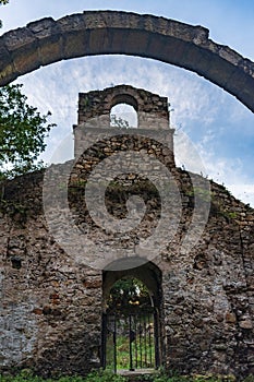 Religious and ecclesiastical architecture of Asturias - Spain. photo