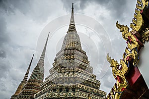 Religious facilities of Wat Po (Temple) photo