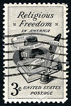 Religious Freedom US Postage Stamp