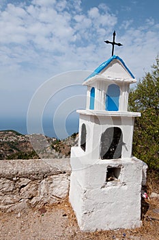 Religious Greek memorial item