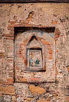 Religious icon in tuscany