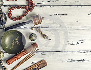 Religious objects for meditation and alternative medicine