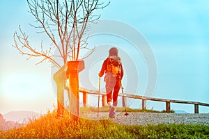 Religious pilgrimage alone