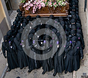 Religious processions in Holy Week. Spain