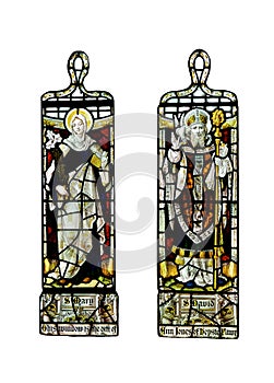 Religious stained glass windows,