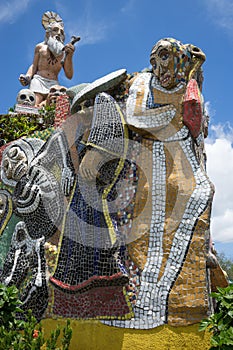 Religious statue in Masaya