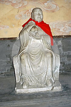 Religious symbols in China temple.