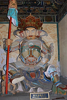 Religious symbols in China temple.
