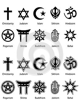 Religious Symbols EPS