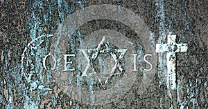 Signs and religious symbols of the Coexist movement