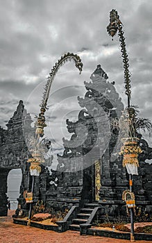 Religious Temple on the Island of Bali