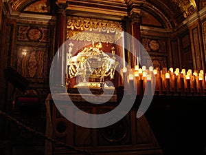 Reliquary of the Holy Crib at Basilica di Santa Maria Maggiore