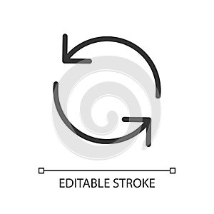 Reload pixel perfect linear ui icon