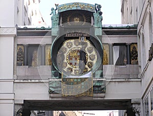 Clock Anker, Hoher Markt, Viena