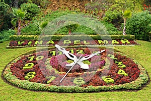 Reloj de Flores Flower clock in Vina del Mar Chile photo