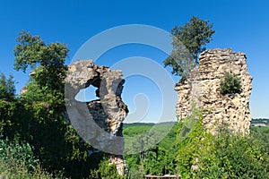 Remain ruin at French Dordogne