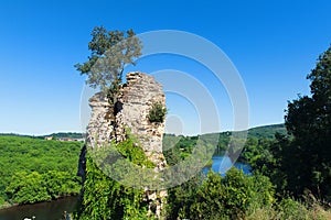 Remain ruin at French Dordogne photo