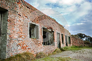 Remainders of the Atlantikwall in the dunes photo