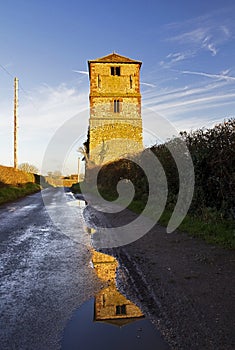 Remaining Church Tower of the demolished St Laurence Church, King's Newnham