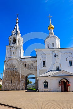 Remaining part of the Prince`s palace of Andrey Bogolyubsky