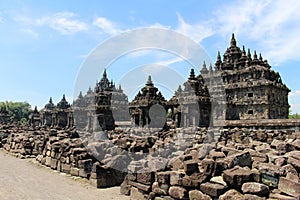 Remaining ruins of Plaosan temple in Java. Taken in July 2022