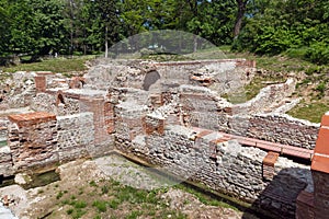 Remainings of The ancient Thermal Baths of Diocletianopolis, town of Hisarya, Bulgaria
