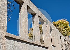 Remains of Abandoned Monticello School