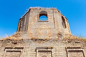 Remains of the ancient Albanian church Kilwar in the Gilavar village, built in the 17th century