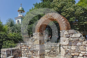 Remains of from Ancient Sozopol and the church of St. George