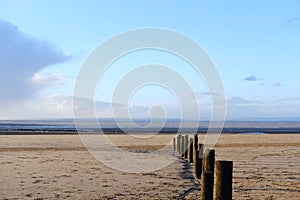 Remains of a coastal Groyne