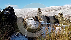 The remains of the Derryveagh evictions - In April 1861 landlord John George Adair evicts over 250 tenants from Donegal