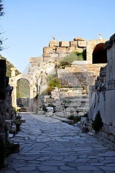 Remains of a Former Civilization in Ephesus