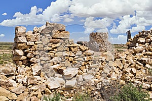 Two Guns Ghost Town in Diablo Canyon