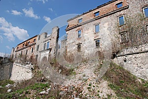 Remains of Hapsburg Castle, Slovenia photo
