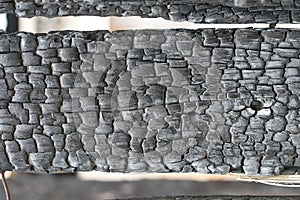 Remains of a house fire