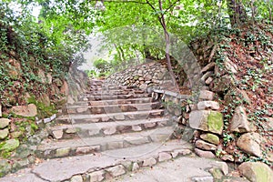 Remains of Japanese castle Jaseongdae (Busanjin, 1592) in Busan