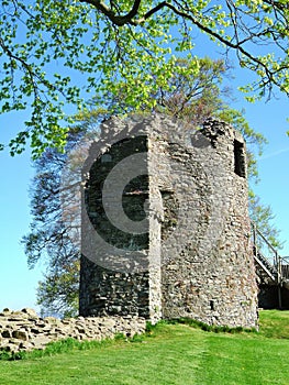 Remains of Kendal castle