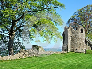 Remains of Kendal castle
