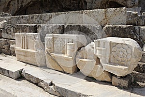 Remains of Lesser Propylaia, ancient Eleusis