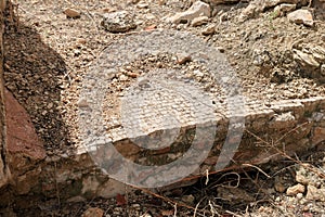 The remains  of the Maresha city in Beit Guvrin, near Kiryat Gat, in Israel