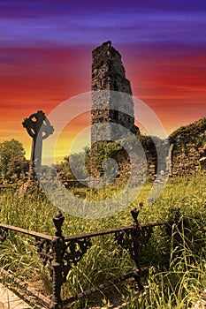 Remains of a medieval monastery